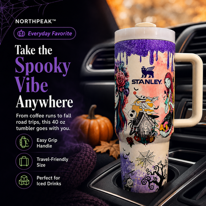 Goofball Buddies™ Sally x Jack Skellington 40 Oz Tumbler